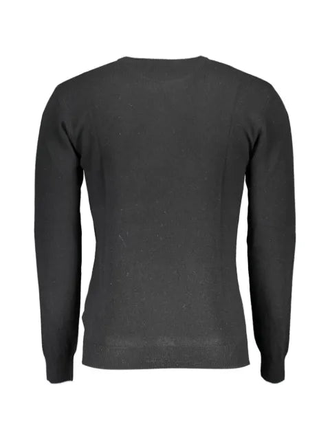 U.S. POLO ASSN. logo-embroidered crew-neck sweater