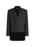 Dolce & Gabbana Sicilia double-breasted jacket in textured wool