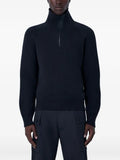 Margaret Howell high-neck quarter-zip sweater