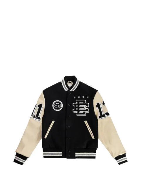 ERIC EMANUEL patch-detail Varsity jacket