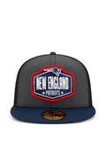 NEW ERA CAP 59FIFTY New England Patriots 2021 Draft baseball cap
