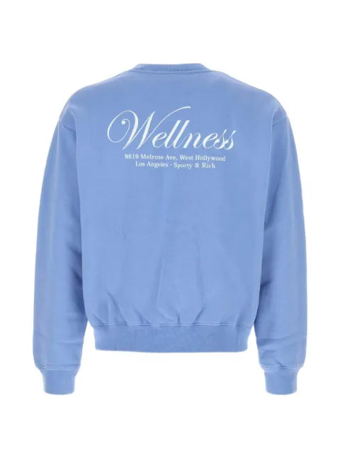 Sporty & Rich Wellness logo-print sweater