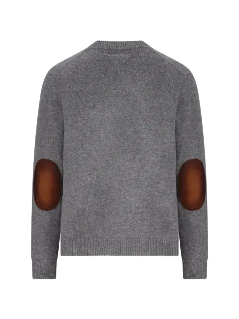 Prada elbow-patch wool sweater