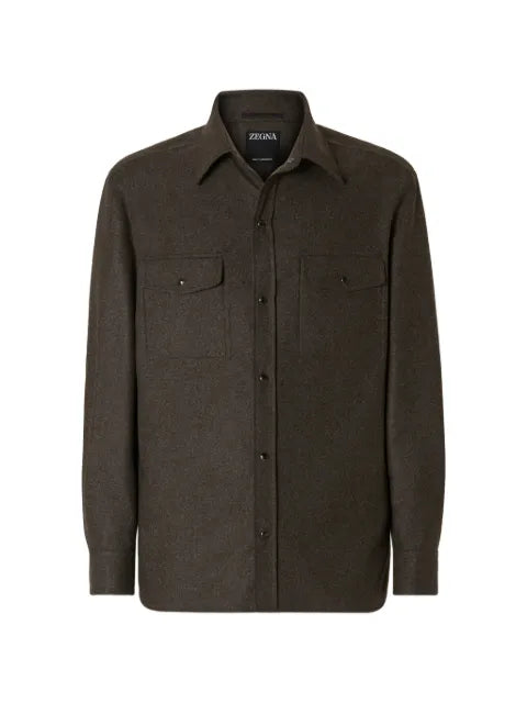 Zegna Oasi Cashmere overshirt