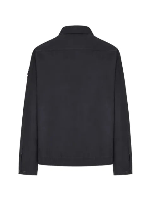 Stone Island 1200018 all-weather cotton canvas_s.i. ghost overshirt