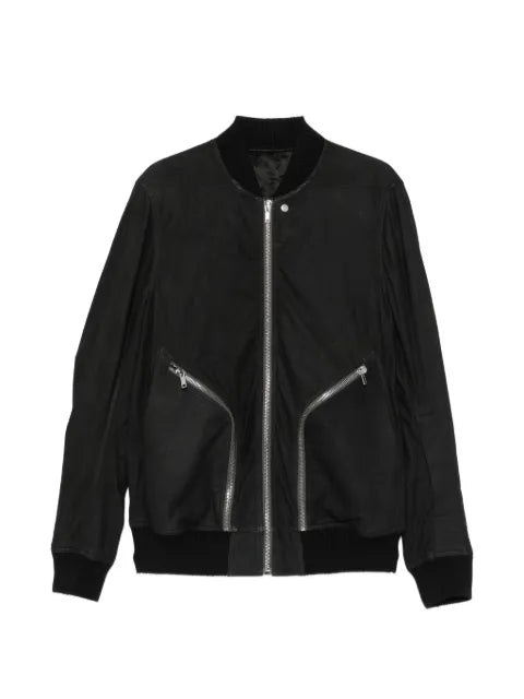 Rick Owens zip-detail bomber jacket