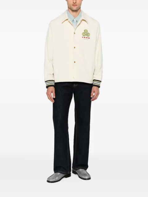 Drôle De Monsieur logo-print pocket jacket