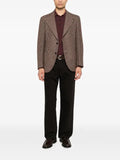 Gabriele Pasini houndstooth-pattern notched-lapels jacket