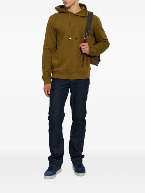 ETRO Pegaso-embroidered drawstring hoodie