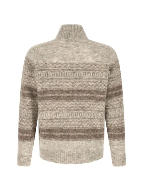 Brunello Cucinelli Nordic jacquard cardigan