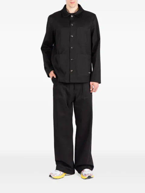 Société Anonyme patch-pocket shirt jacket