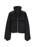 Rick Owens padded ruched jacket