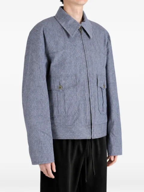 TAIGA TAKAHASHI LOT.330 US Letter zip-up flap-pocket jacket