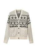 CHOCOOLATE V-neck knit cardigan