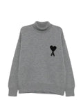 AMI Paris Ami de Coeur roll-neck sweater