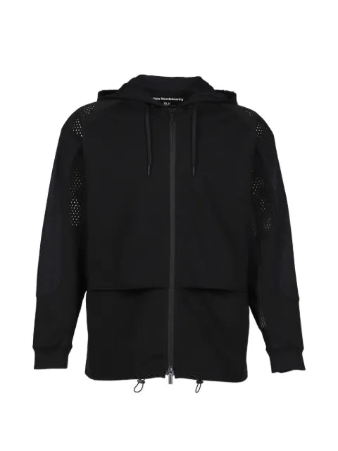 White Mountaineering layered zip-up hoodie