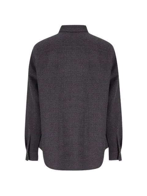 LOEWE leather-pocket jacket