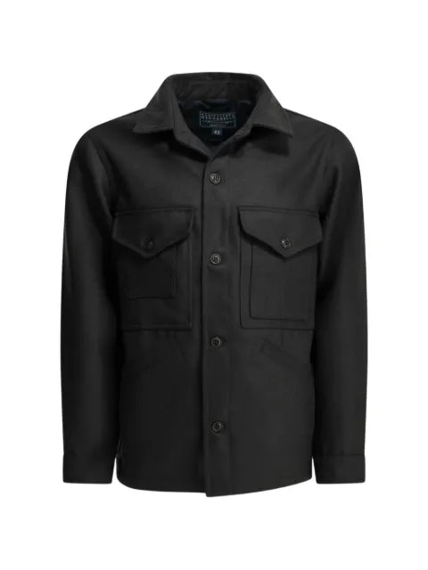 Ceccarelli wool pocket-detail overshirt
