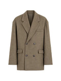 Société Anonyme double-breasted wool blazer