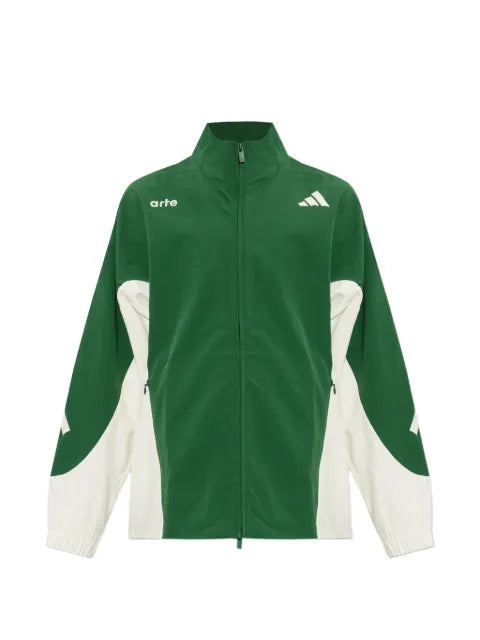 adidas x Arte Antwerp logo-embroidered full-zip sweatshirt