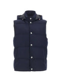 Eleventy hooded cashmere gilet