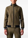 Aeronautica Militare logo-patch zip-up sweatshirt