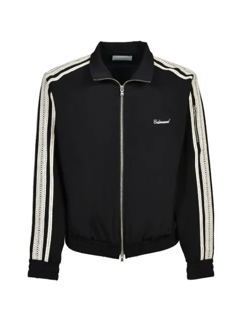 CEDARWOOD crochet-trim jacket