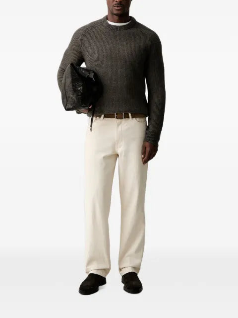 Marc O'Polo ribbed-knit raglan-sleeve sweater