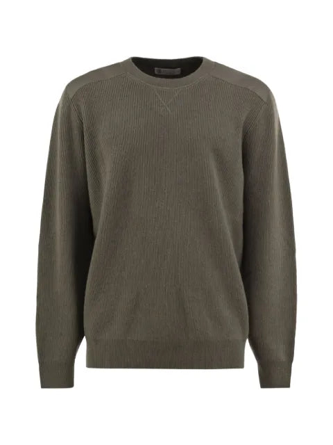 Brunello Cucinelli ribbed-knit cashmere sweater