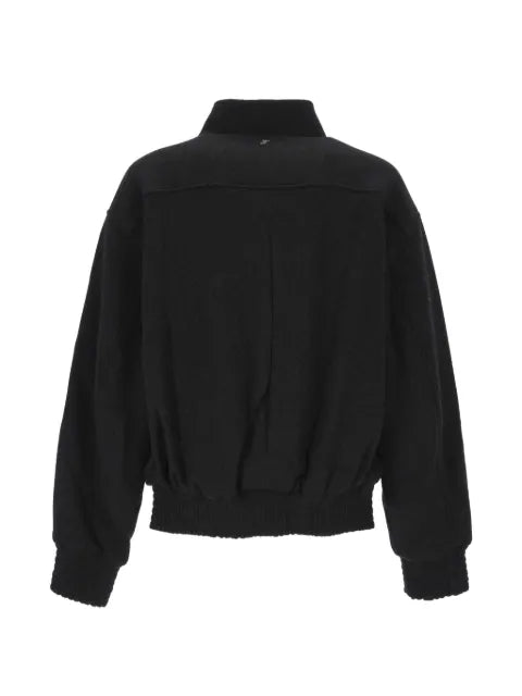Jacquemus funnel-neck elasticated-trim jacket