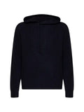 Roberto Collina fine-knit drawstring hoodie