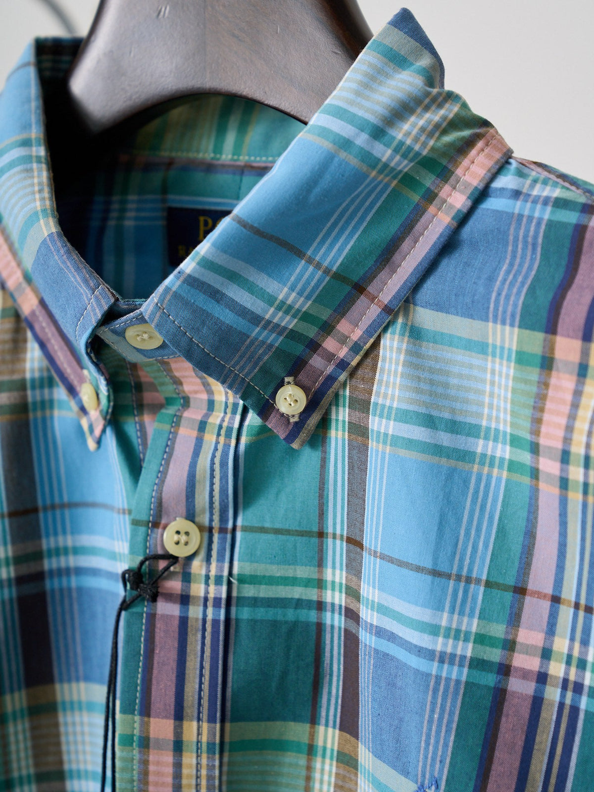 Ralph Lauren Men's Long‑Sleeve Plaid Button‑Down Shirt