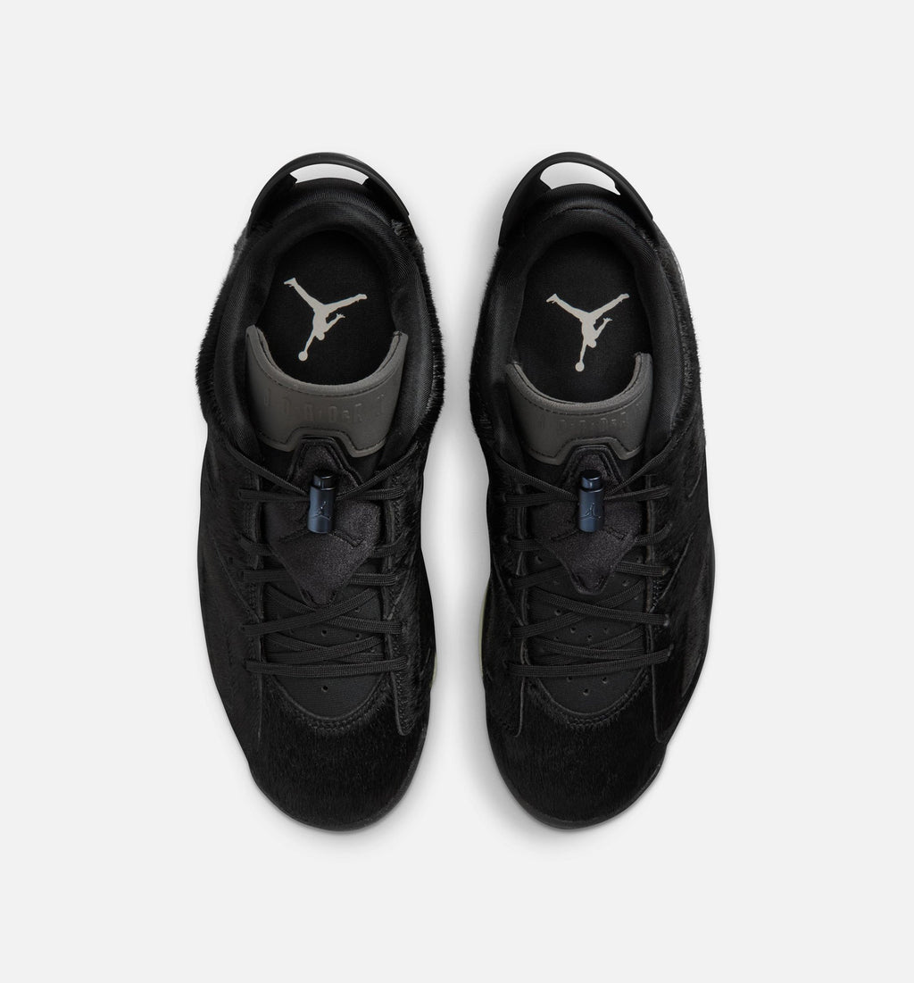 Air Jordan 6 Retro Low "Blackout" Women's Shoe – Black/Black