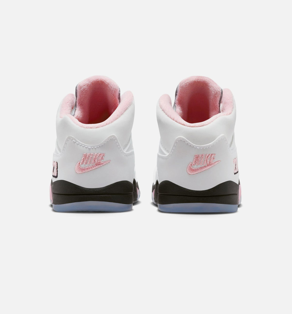 Air Jordan 5 Retro Medium Soft Pink Baby & Toddler Sneakers - White / Black / Medium Soft Pink