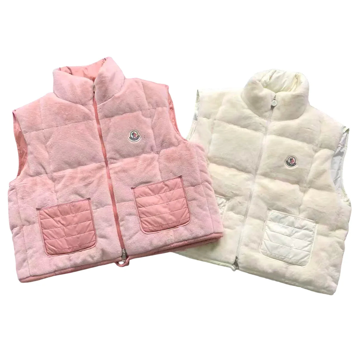 Moncler Arques Gilet in Pink
