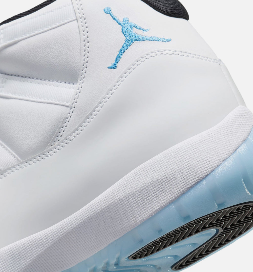 Air Jordan 11 Retro Legend Blue – Men's Lifestyle Shoe in White/Legend Blue/Black