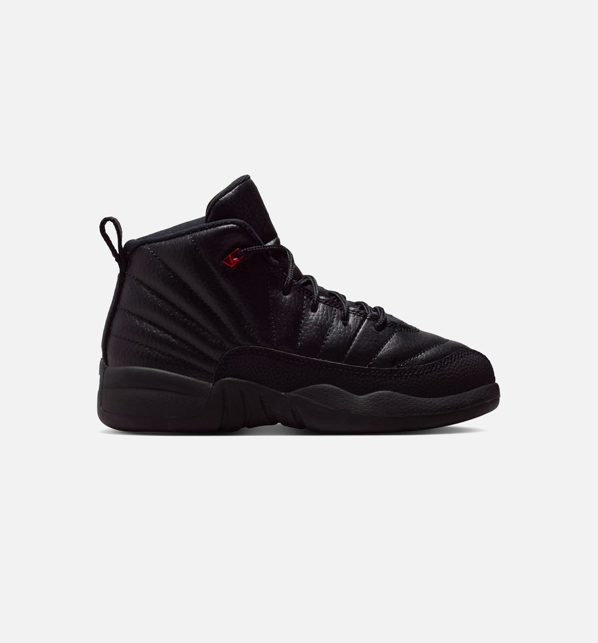 Air Jordan 12 Retro Bloodline Preschool Lifestyle Shoe – Black/Varsity Red