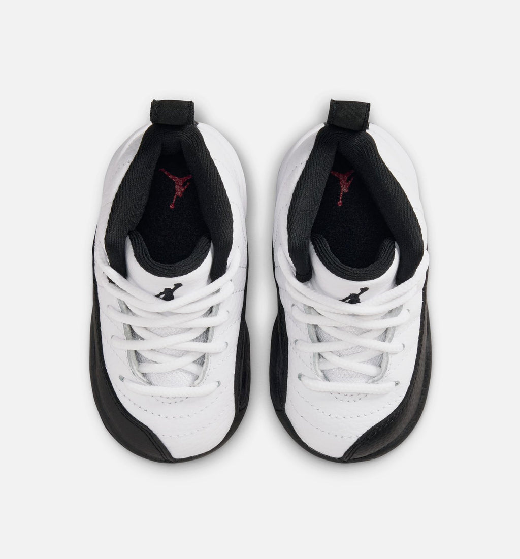 Air Jordan 12 Retro Taxi Infant/Toddler Sneakers