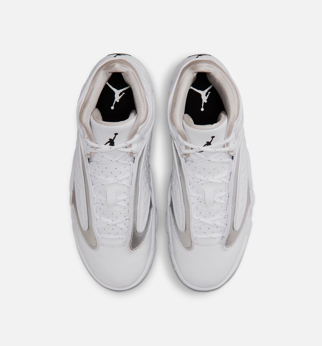 Air Jordan OG Women's Lifestyle Shoe – White/Black/Metallic Silver