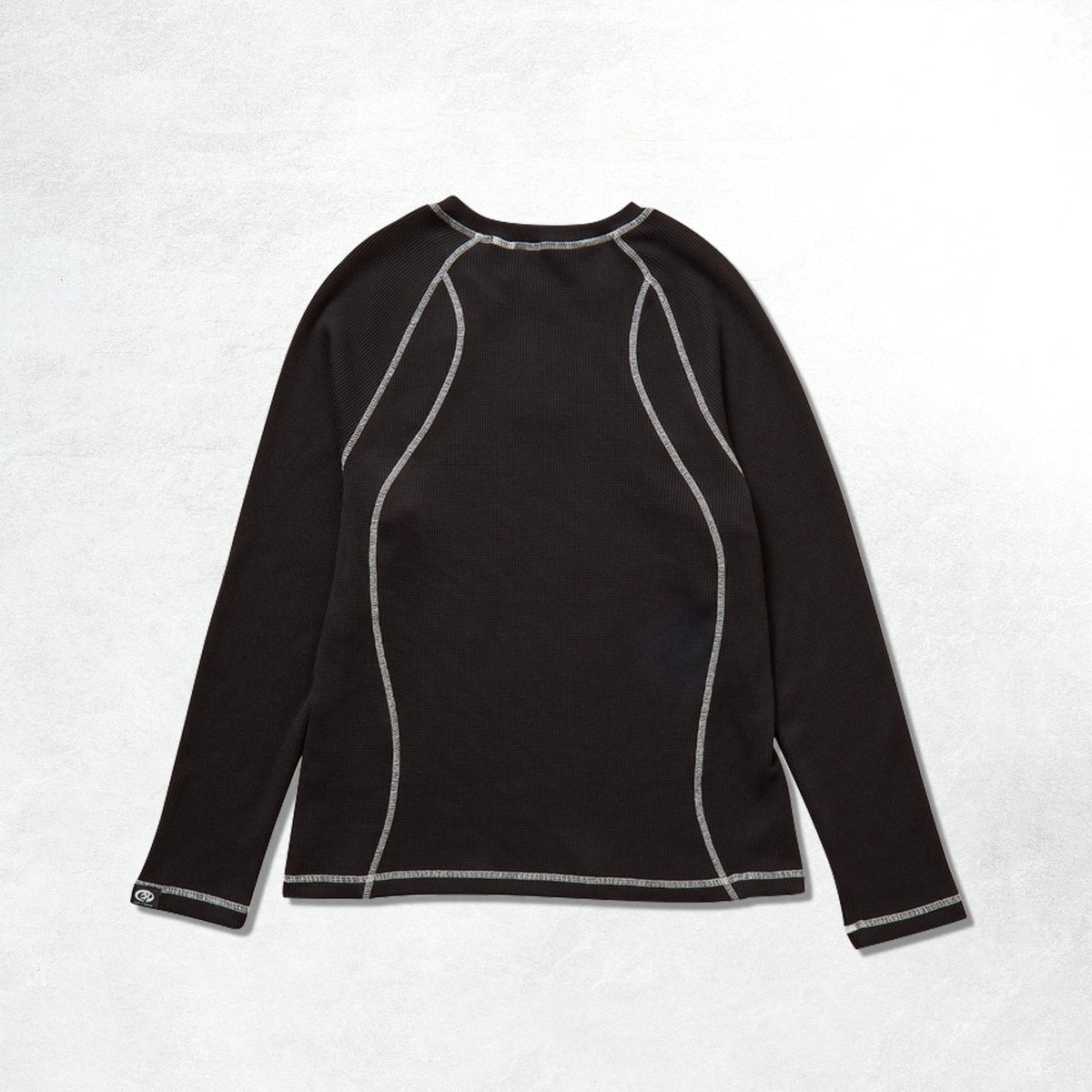 Chet Rock Stark Waffle Top: Black