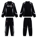 Black Track Jacket & Pants Set