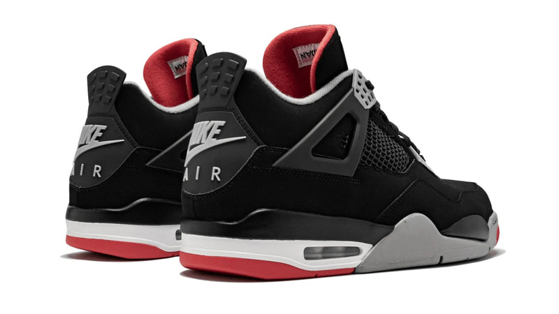 Air Jordan 4 Retro 'Bred' 2019 Men's & Women's Sneakers