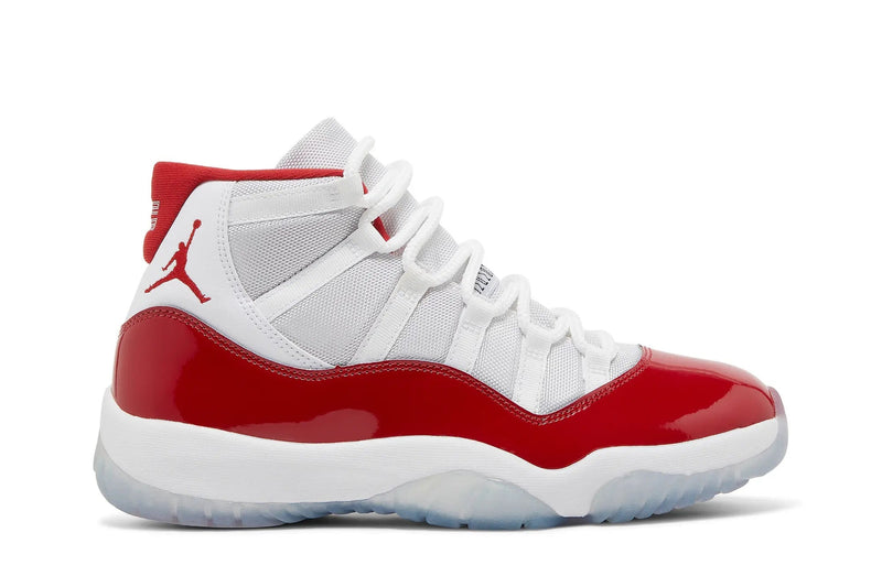 Air Jordan 11 Retro 'Cherry' – Bold Red & White Sneaker with Patent Leather & Icy Outsole
