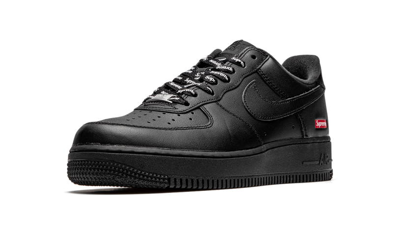 Supreme x Nike Air Force 1 Low 'Mini Box Logo' – CU9225-001 | Black AF1 Low with Supreme Box Logo Detailing
