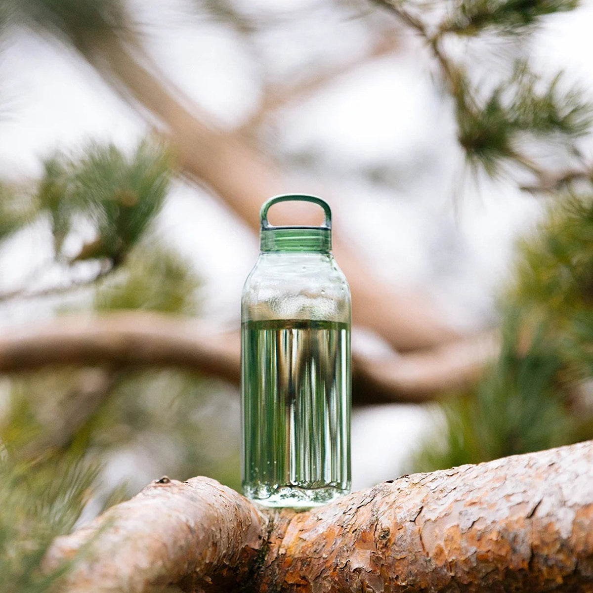 Kinto WATER BOTTLE 500ml green
