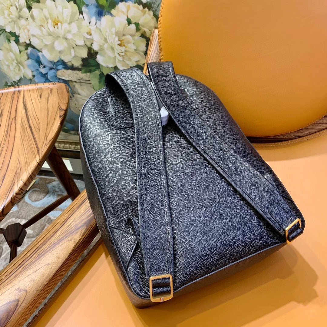 New black backpack