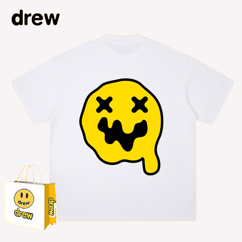 Drew T-shirts Loose round Neck