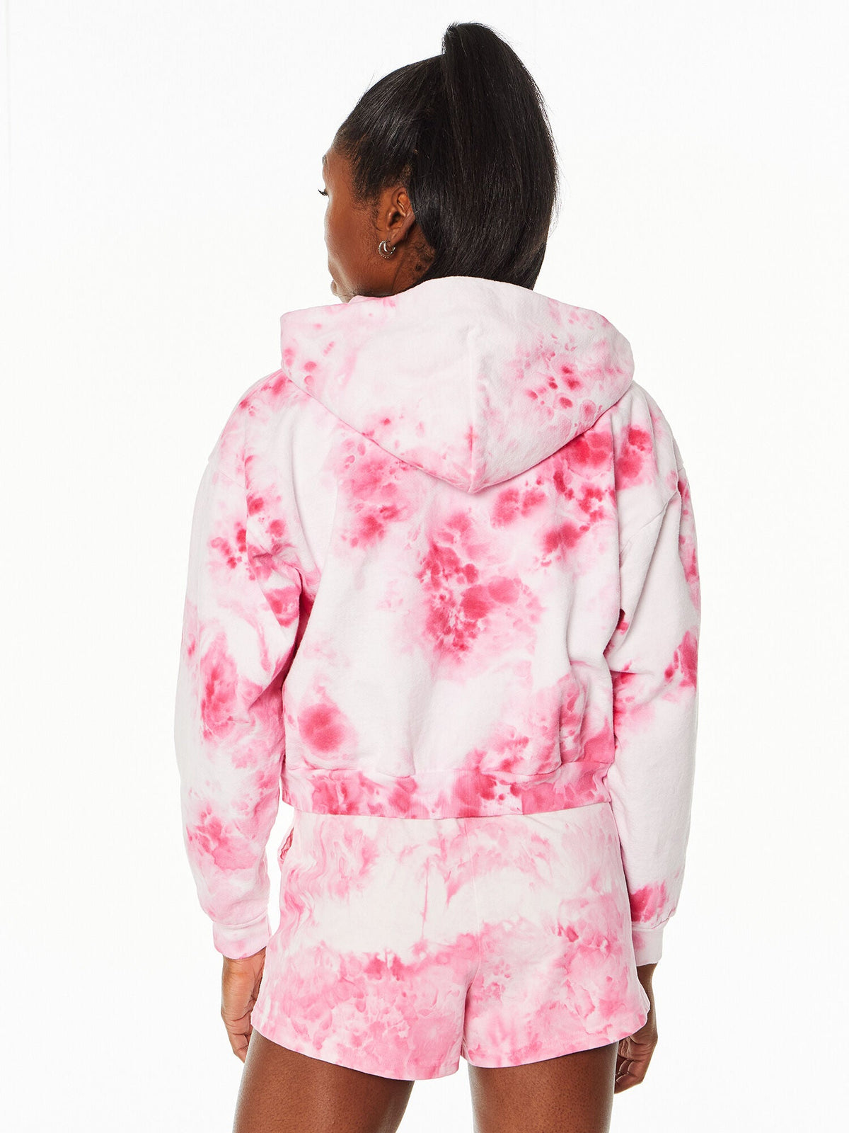 CROP ZIP HOODIE