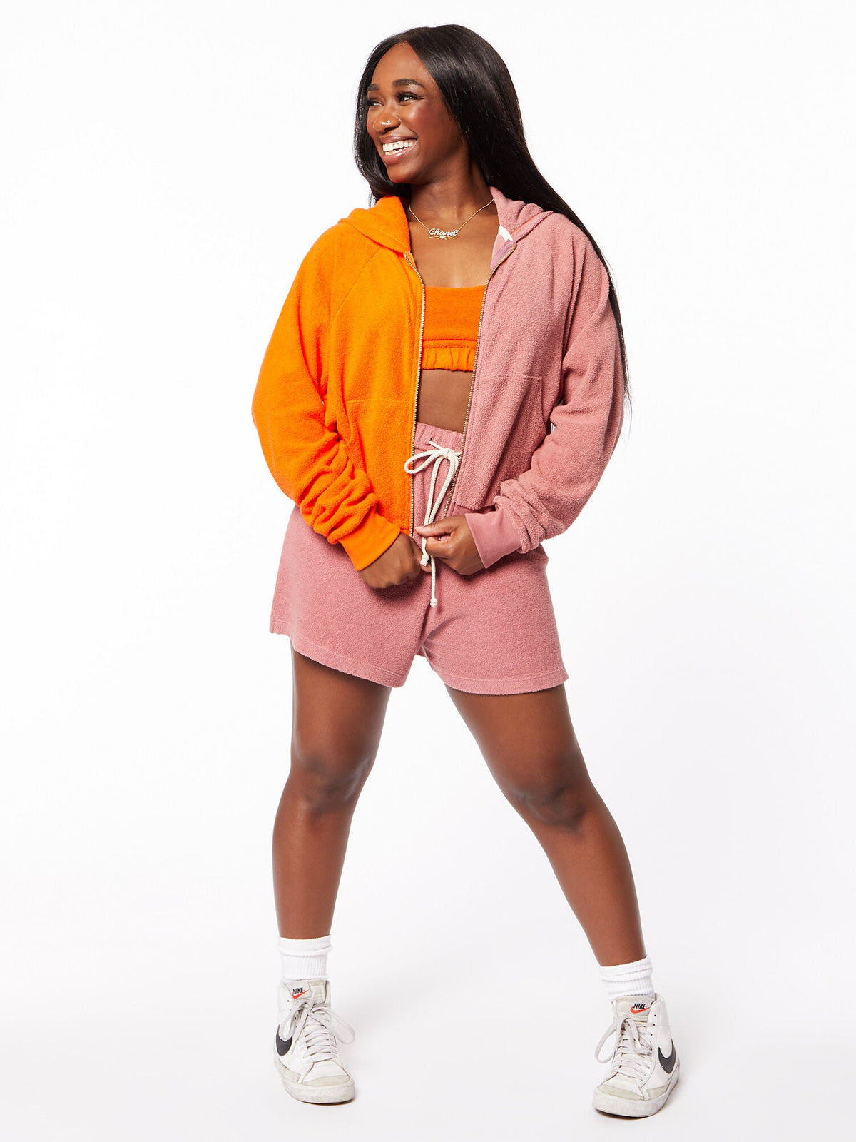 TERRY ROLL SWEATSHORT