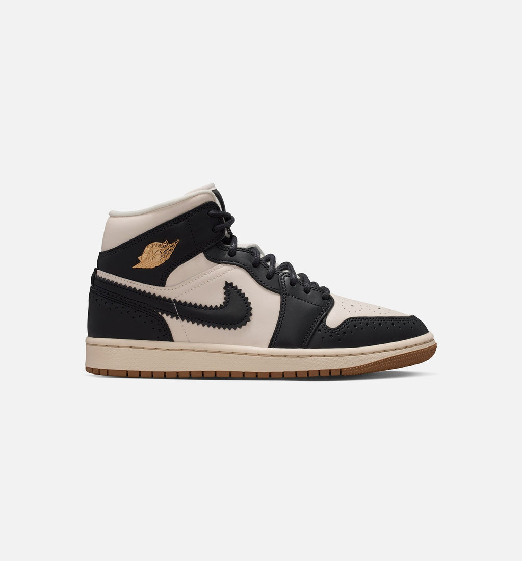 Air Jordan 1 Mid SE Women's Lifestyle Shoes – Off-Noir/Chalk/Pearl White